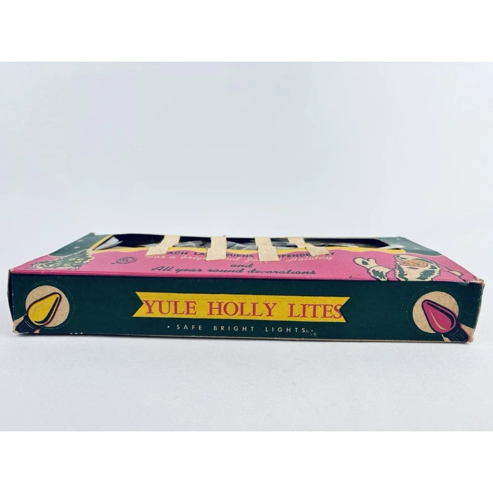 Yule Holly vintage yule
